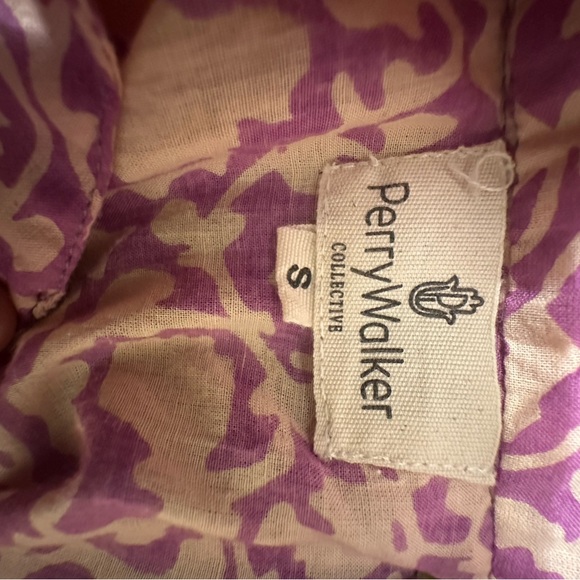 Bohemian purple and cream maxi dress - Picture 8 of 8